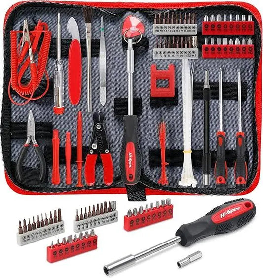 56 Piece Precision Tool Set For Computers, Mobile Phones And Laptops With Ratchet Screwdriver