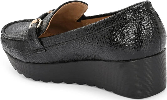 Women Textured Stylish Loafers