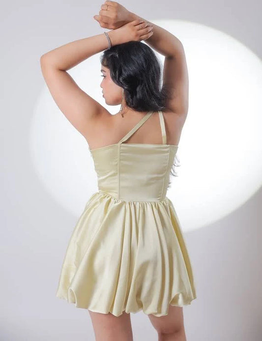 Sweetheart Corset Balloon Dress