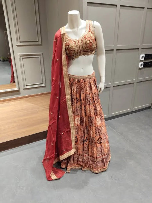 Printed Lehenga Choli