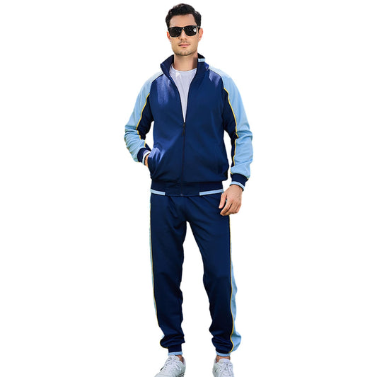 Tracksuit Set Jogging Pants Casual Full Zip Jacket Sports Sweat suits