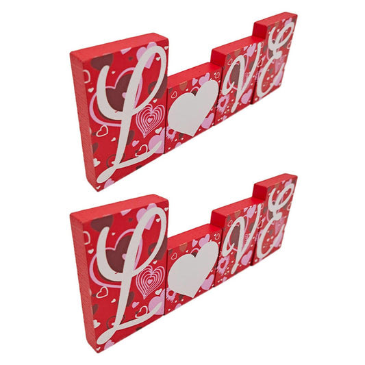 2X Love Sign Romantic Gifts for Man Woman Wife Husband