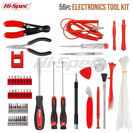 56 Piece Precision Tool Set For Computers, Mobile Phones And Laptops With Ratchet Screwdriver