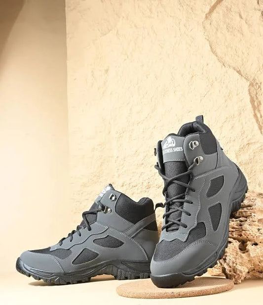 Men's Waterproof Non-Slip Lightweight Outdoor High Top Ankle Boots