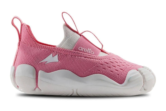 Pink Kids Shoes - Lightweight Slip-On Shoes for Girls (4-6Y)