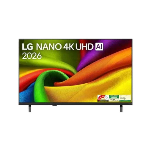 LG 43 inch 3840x2160p Nano 4K UHD AI Smart TV