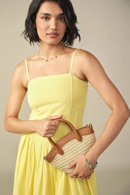Drop Waist Midi Dress