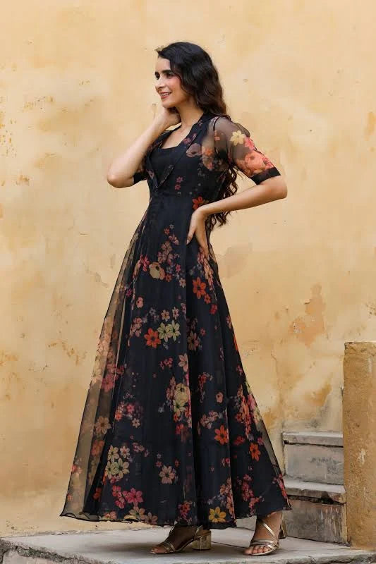 Dazzle Black Evening Dress