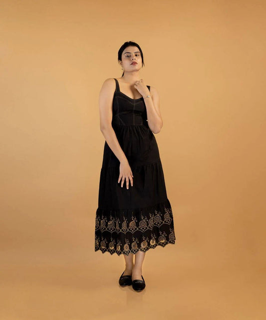 A-Line Midi Dress