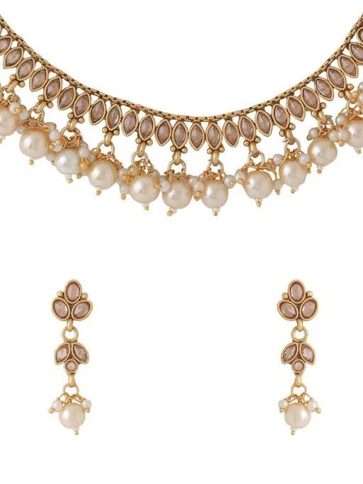 Gold Plated Ethnic Jewelry Set