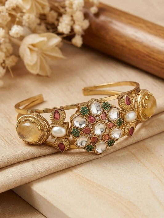 Elegant Faux Gemstone Bracelet