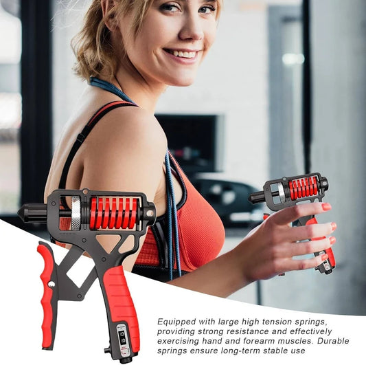 Weight Adjustable Hand Grip Strengthener Hand Gripper With Counter