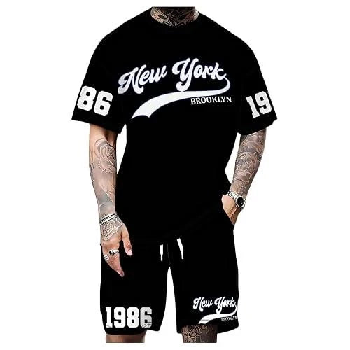 Track Suit 2 Piece Short Set Drawstring Shorts