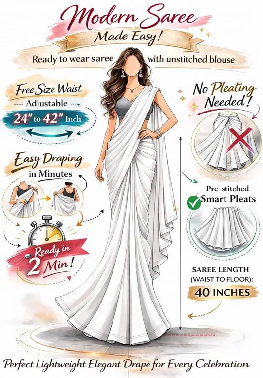 Women's Ready To Wear Saree