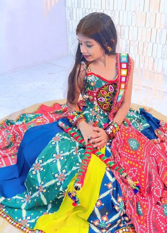 Navratri Traditional Kids Girls Lehenga Choli  6/8 Years