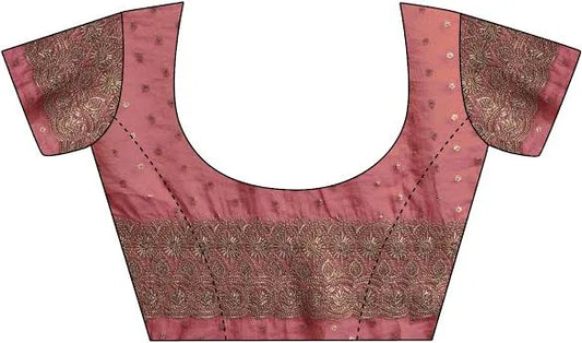 Woven Tissue Saree Design Print